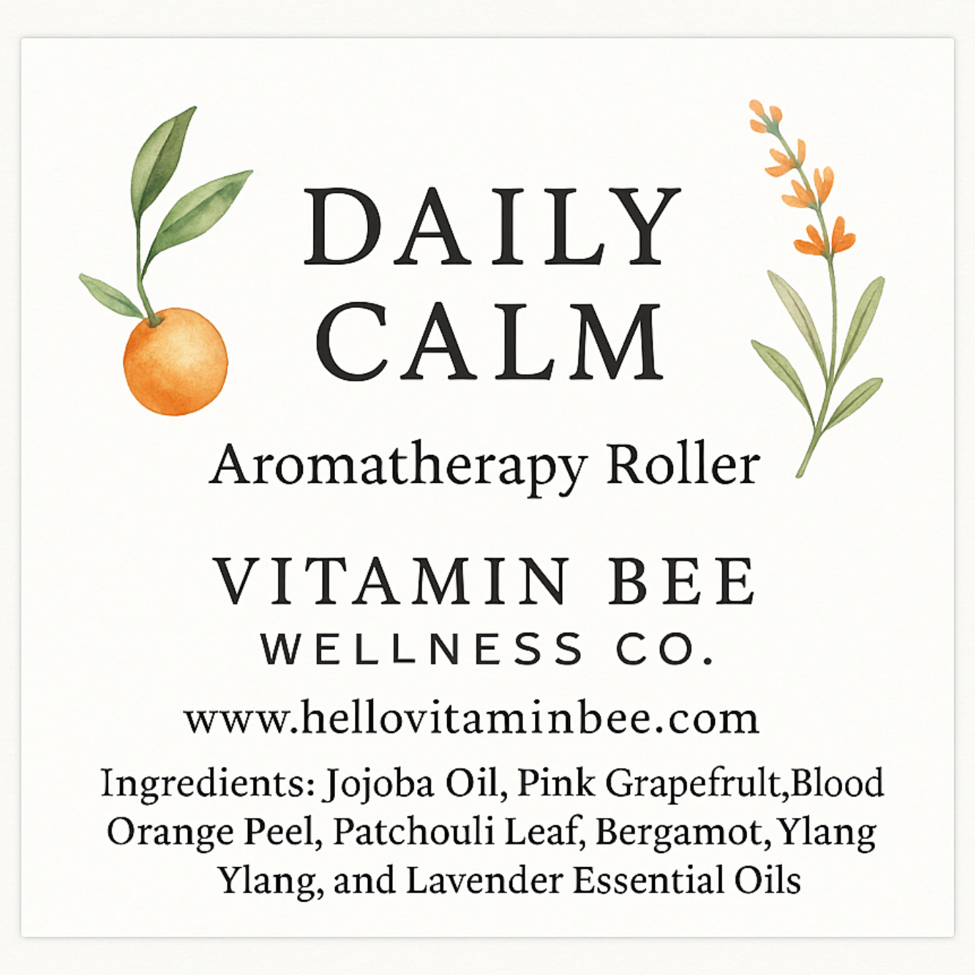 Daily Calm Aromatherapy Roller