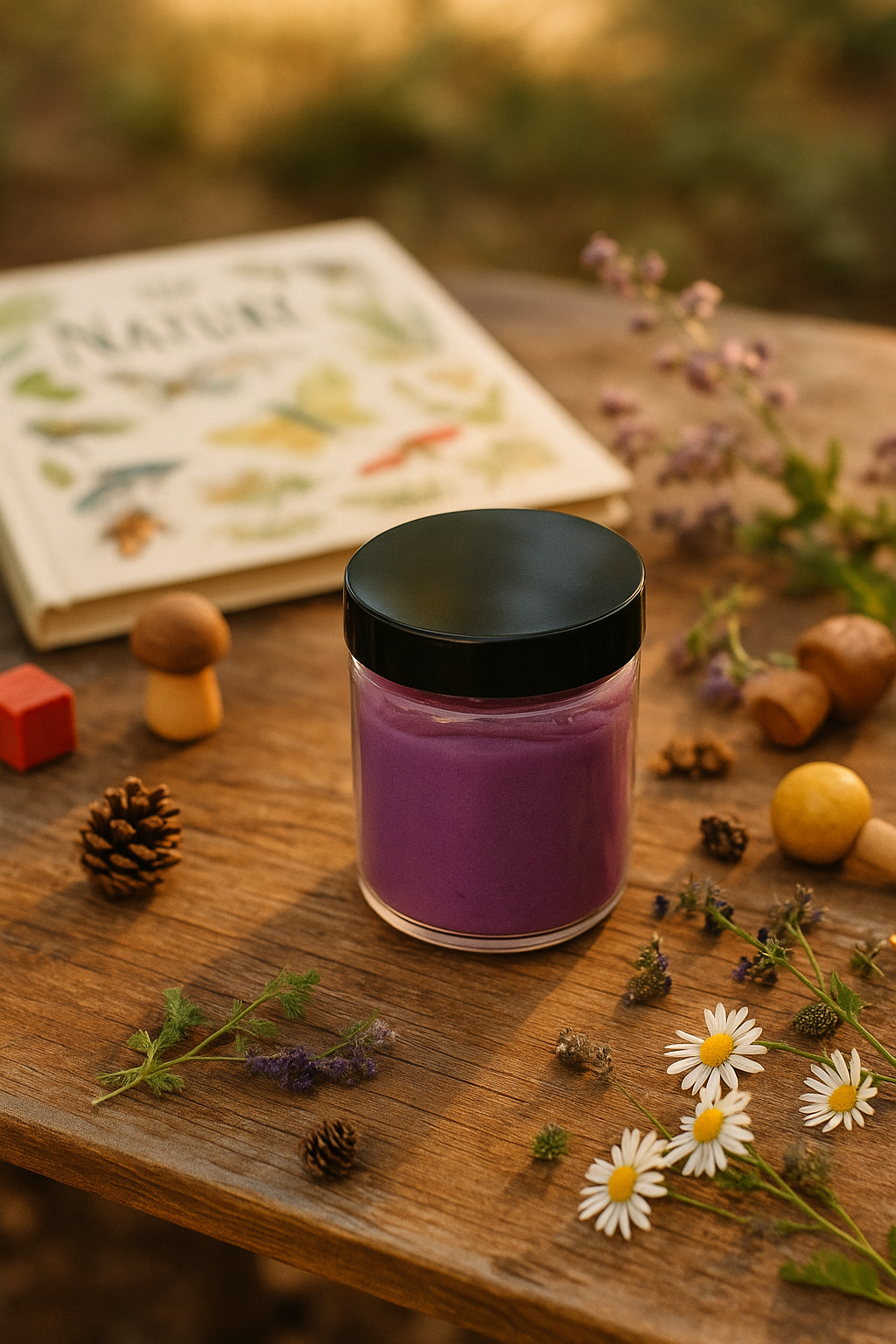 Nature Dough - Butterfly Pea Flower + Lavender + Lemon