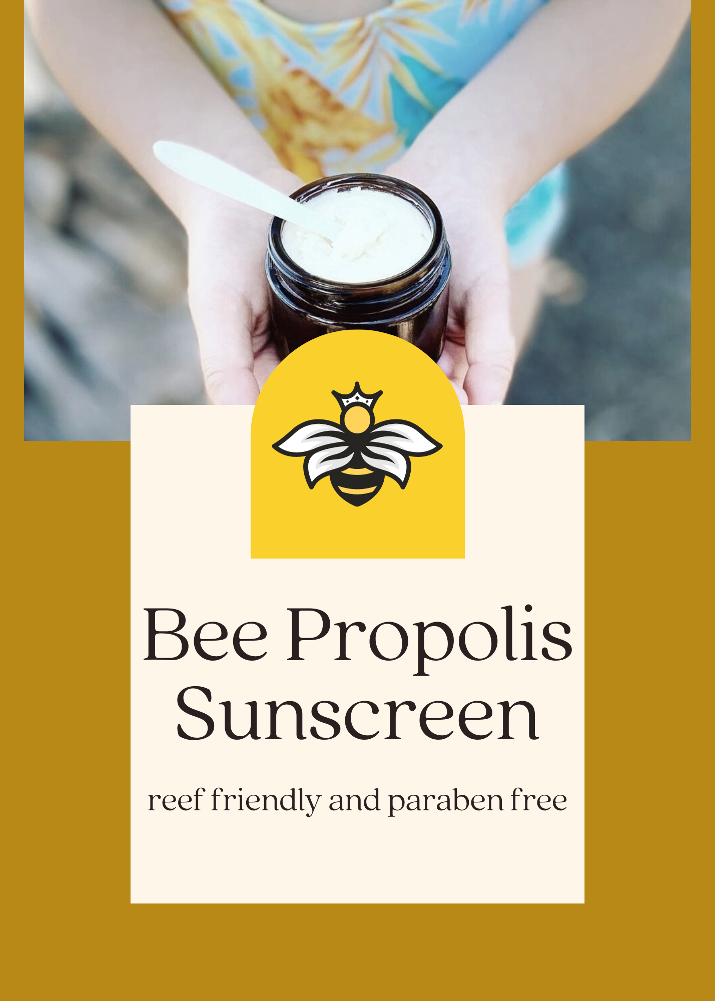 Bee Propolis Sunscreen – VITAMIN BEE