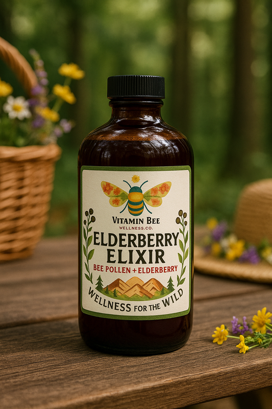 Wild and Wander Elderberry Elixir