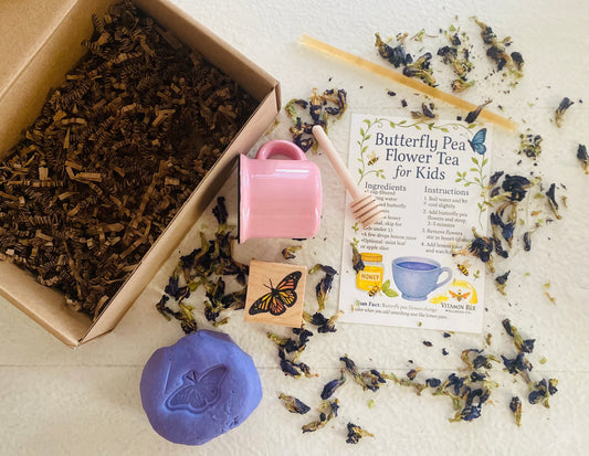 Nature Dough Kit - Butterfly Pea flower + Lavender + Lemon