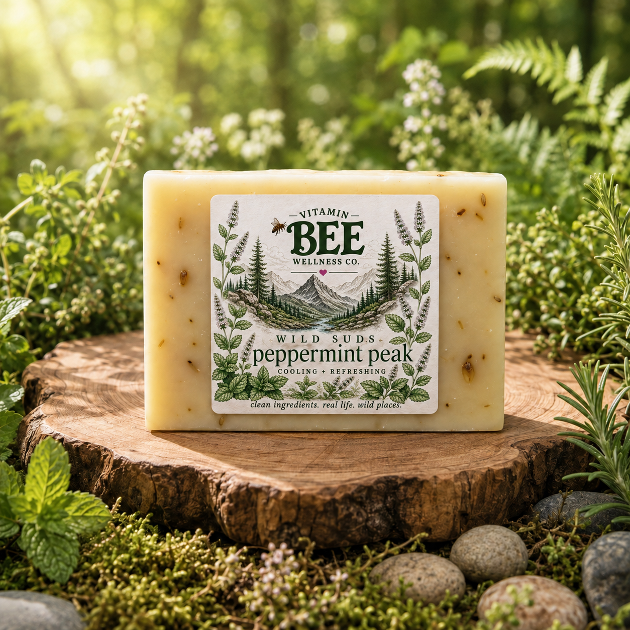 Wild Suds - Peppermint Peak Soap Bar